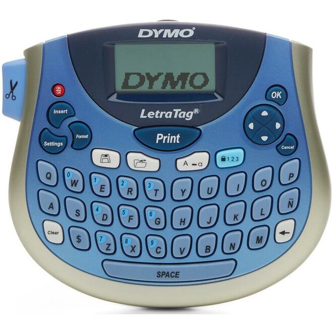 Dymo Label Printer 840 1733012 Label Makers Label Printers DYMO LetraTag Plus LT 100T Electronic Labeller