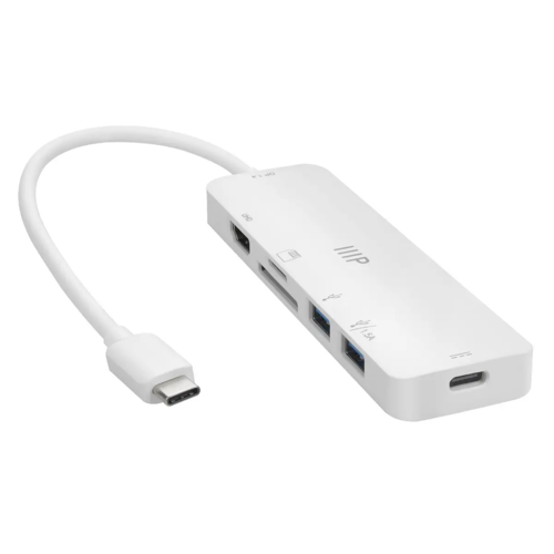 Monoprice Canada Cab 43789 USB 3 0 Monoprice 6 in 1 USB C Multiport 4K HDMI Adapter