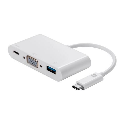Monoprice Canada Cab 14504 USB 3 0 Select Series USB C VGA Multiport Adapter Monoprice