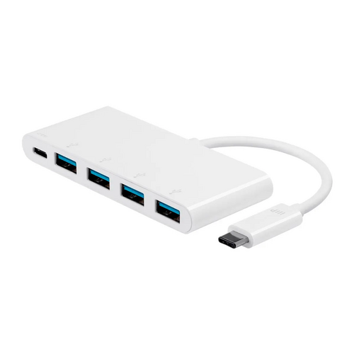 Monoprice Canada cab 15249 USB 3 0 Select Series USB Type C to 4x USB Type A 3 0 and USB C F Adapter Monoprice