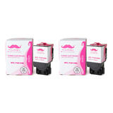 Moustache M 71B10M0 CX317dn Lexmark 71B10M0 Compatible Magenta Toner Cartridge Moustache