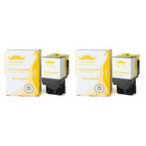 Moustache M 71B10Y0 CX317dn Lexmark 71B10Y0 Compatible Yellow Toner Cartridge Moustache