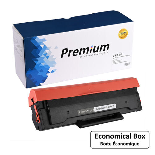 Pantum PB-211 PB-211EV Compatible Toner Cartridge - Black