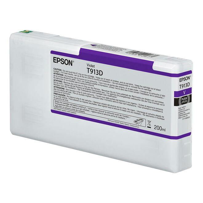 Epson Epson T913D00 V OEM SureColor P5000 Epson 913 T913D00 Original Violet Ink Cartridge