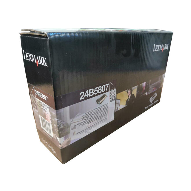 Lexmark Lexmark 24B5807 BK OEM CS736 Lexmark 24B5807 Original Black Return Program Toner Cartridge High Yield