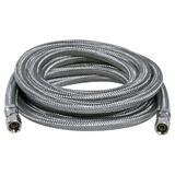 STREAMWAY LVTH TOOLWAY 180278 Kitchen Bath Accessories FLEX CONNECTOR SS 1 4 COMP X 1 4 COMP X 15FT ICE MAKER