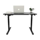 PrimeCables Cab ET101 BK Standing Desk Desk Converter Electric Ergo Standing Desk Gaming Desk Frame Single Motor Height Adjus