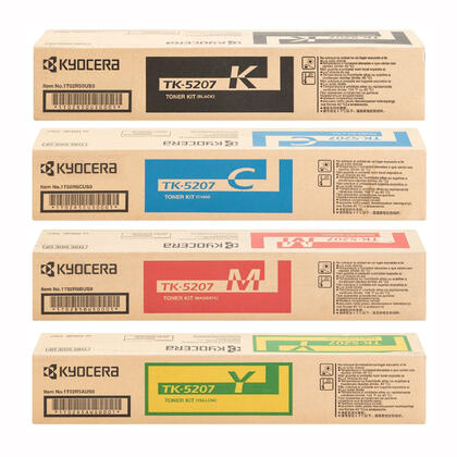 【TK】 Kyocera-Mita TK-5207K TK-5207C TK-5207M TK-5207Y Original Toner