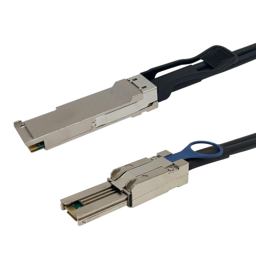 QSFP+ (SFF8436) to External MiniSAS (SFF8088) Cable Cisco Compatible