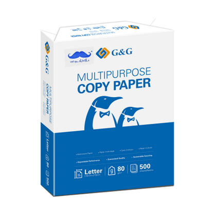 Moustache 2500-Sheet Printer Paper - 95 Brightness, 21 Lbs, 5 Ream Bulk Pack For Office & Home