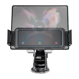 Auto-Clamping Wireless Fast Charging Car Phone Holder - PrimeCables