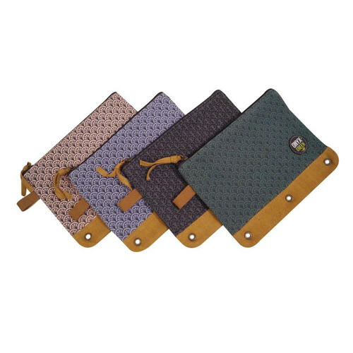 Onyx & Green® Eco-Friendly Binder Pencil Pouch, Jute & Cotton Blend ...