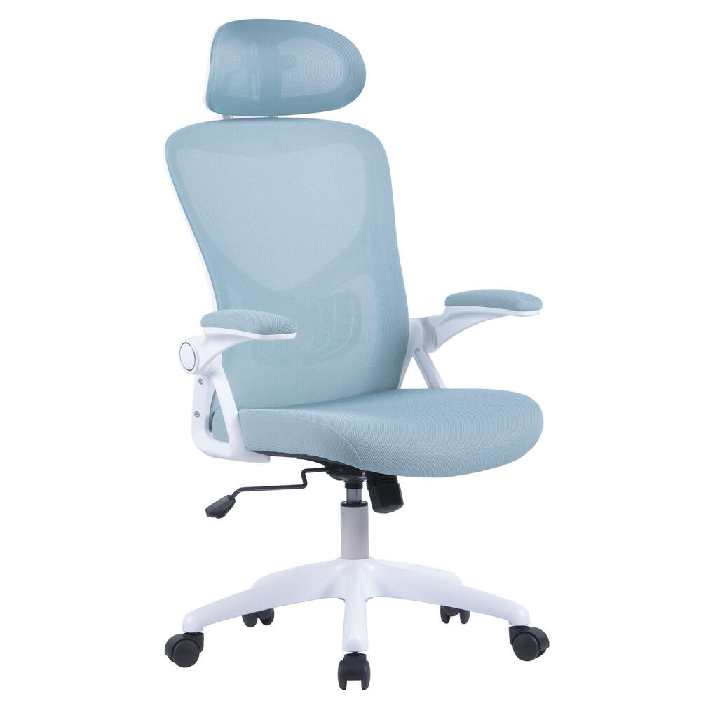 Adjustable Height Desk Chair with Lumbar Support Moustache