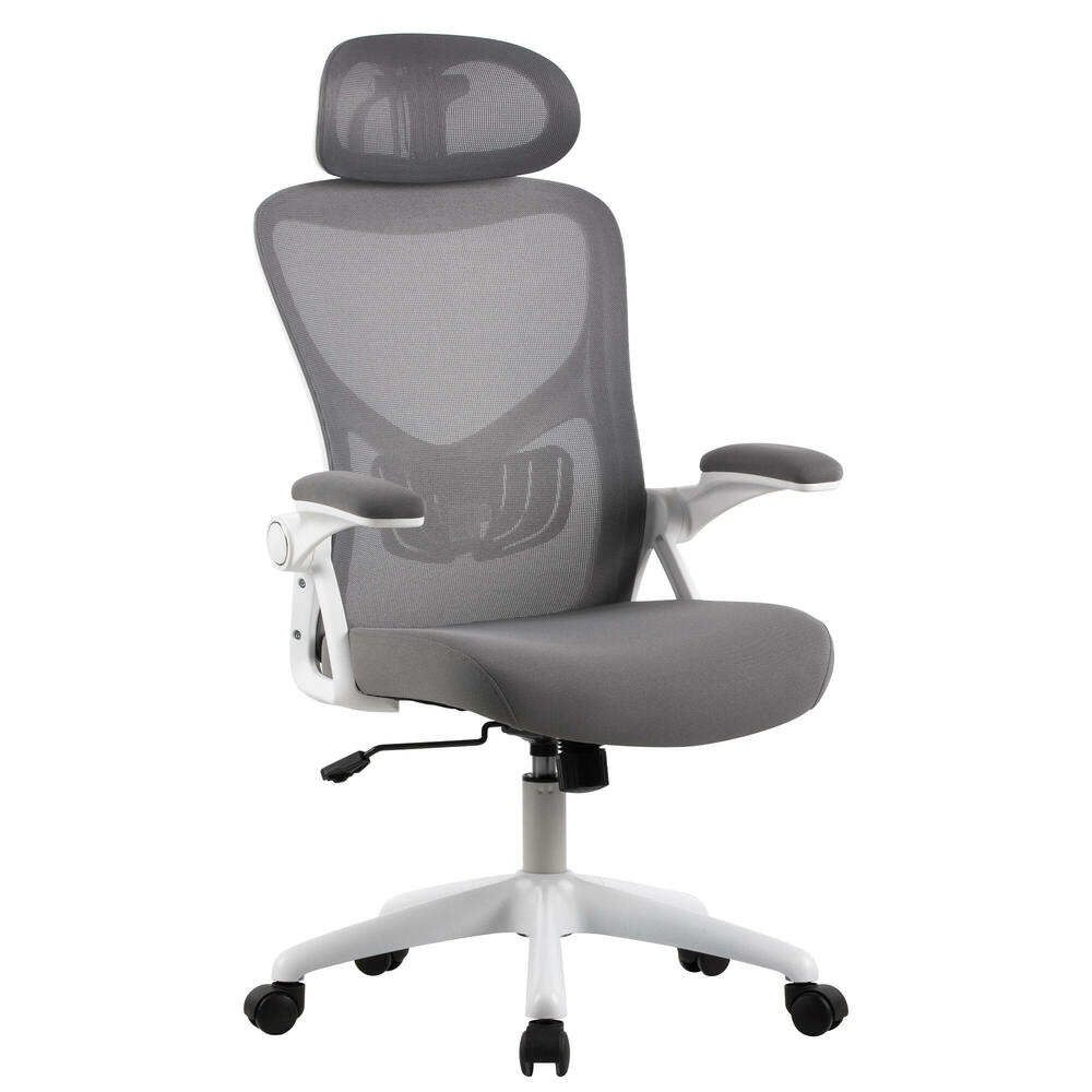 Adjustable Height Desk Chair with Lumbar Support Moustache
