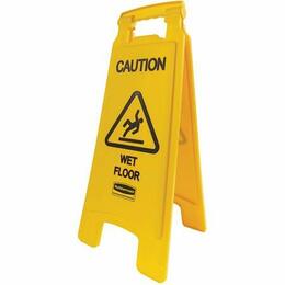 Rubbermaid® Caution Wet Floor Sign 1015214