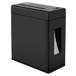 High-Security Super Micro-Cut Shredder, 6 Sheets - Fast Shredding, Thermal Protection - Moustache®