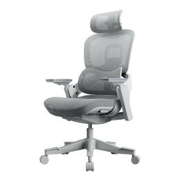 Moustache® Ergonomic Mesh Chair with Smart Lumbar Tracking for Ultimate Spinal Support - Black