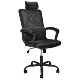 Moustache Mesh Ergonomic Office Chair with Lumbar Support & Headrest
