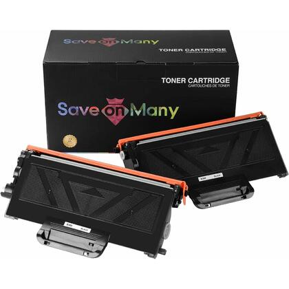 Pack De 3 Cartouches De Toner Compatibles Noir Pour Brother DCP-7030 - Marque Kittoner - Neuf