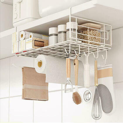 Rebrilliant Organisateur de garde-manger en fer à 9 niveaux réglable au