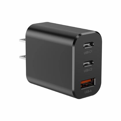 30W Ultra Compact GaN III USB Charger, 3 Port Fast Charging Block 2 USB-C + 1 USB-A $14.95 Free Ship