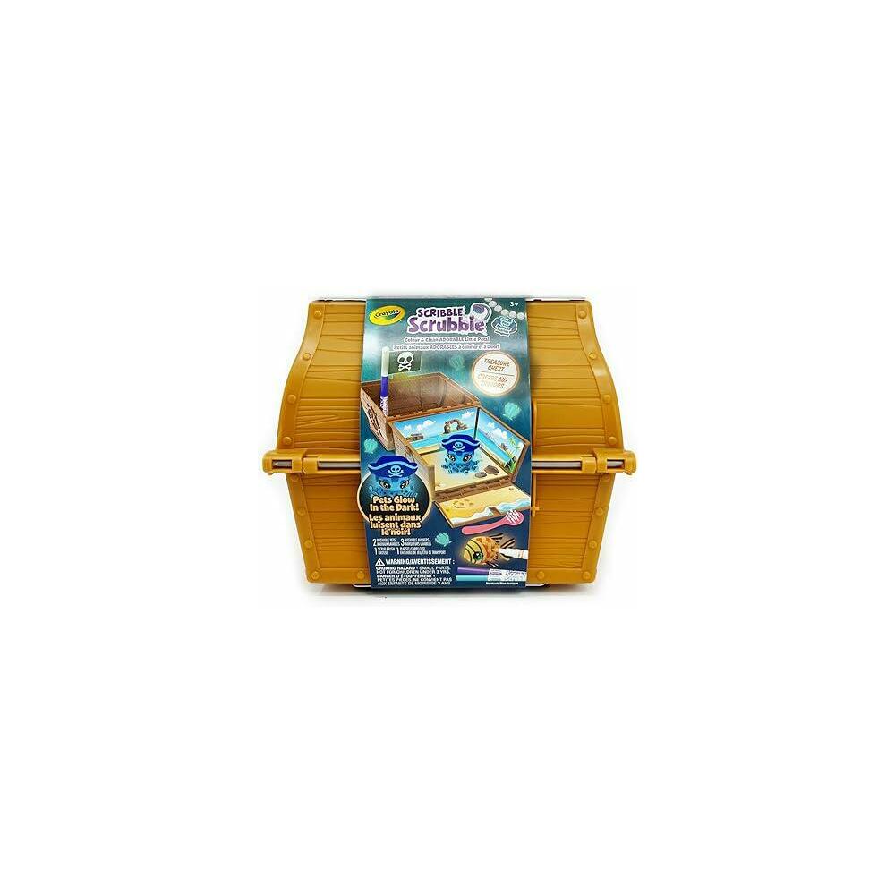 Crayola ®Scribble Scrubbie Pets Glow Treasure Chest
