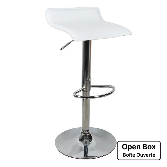 Pvc Bar Stools Bar Stool Swivel Adjustable PVC - black