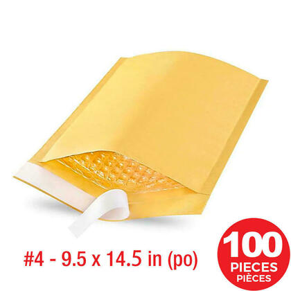 50 Gold Padded Bubble Envelopes Books 260x345mm STG 8 (H