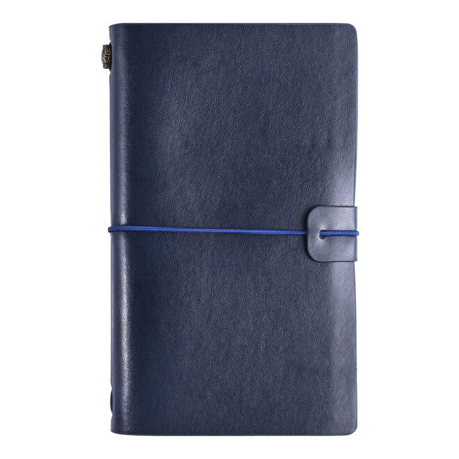 PU Leather Vintage Travelers Notebook, Refillable, A6 Size