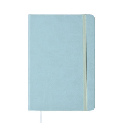 Carnet de notes A5 en cuir PU avec pages lignées, 160 pages - Moustache®