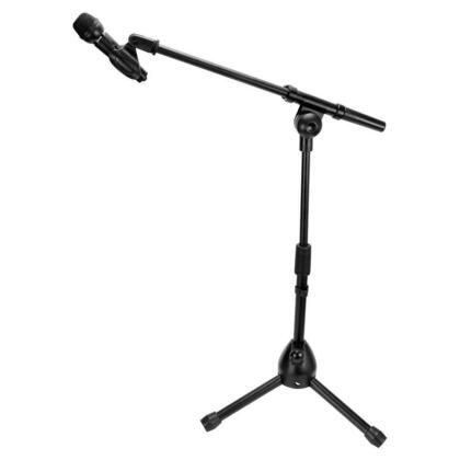 Short Microphone Mic Tripod Stand with Fixed-Length Boom - PrimeCables®-OpenBox