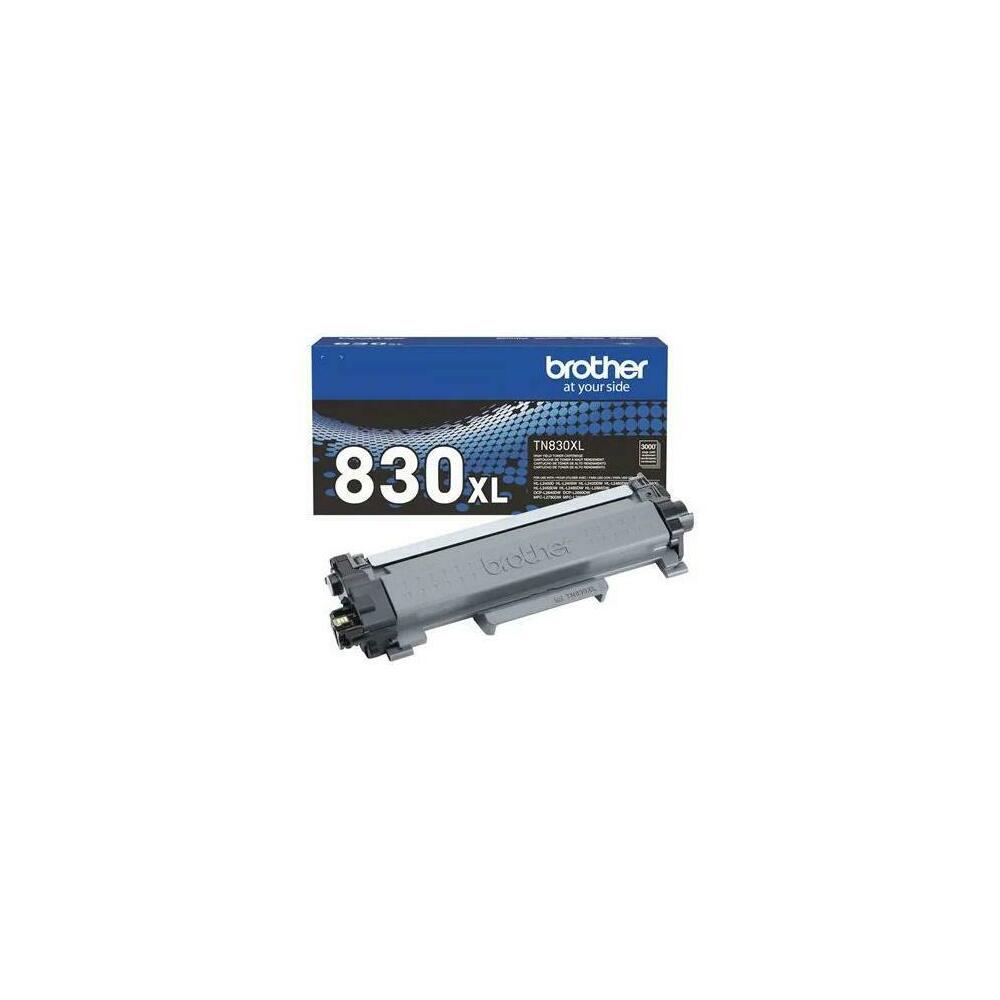 Brother TN830XL Original Black Toner Cartridge, High Yield