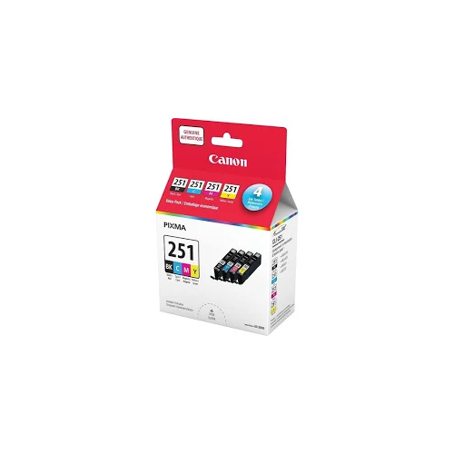 Canon CLI-251 Original Ink Cartridge Combo BK/C/M/Y