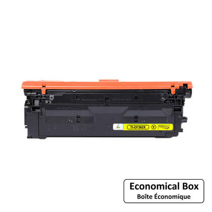 Hp 362 Ink Compatible HP 508X CF362X Yellow Toner Cartridge High Yield 9500 Pages ...