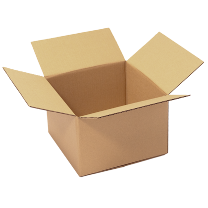ECT32 Corrugated Boxes / Cartons 6"L x 6"W x 4"H - 25 Pack - Ahava™