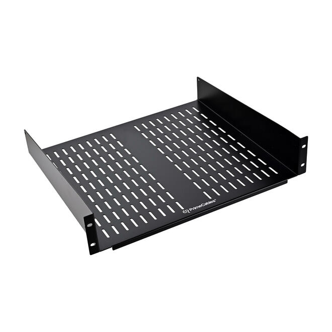 Universal Vented 2U Server Rack Shelf for 19