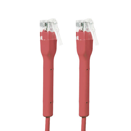 FlexConnect Slim Patch Cord CAT6A 32AWG Slim UTP Network Patch Cable, Red- PrimeCables®