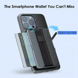 MagSafe Wallet with Stand Function - Slim Card Holder for iPhone - PrimeCables®