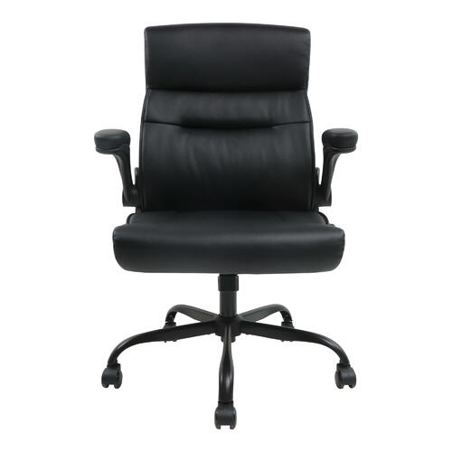 Moustache MOFC HLC 0311 2 Office Chairs Bonded Leather Office Chair Black Moustache