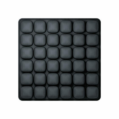 Coussin D’Assise Gonflable Orthopédique - Soulagement Coccyx Hémorroïdes Douleurs Assise Gris