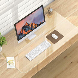 thumb 0ddea Moustache MOS CDM 9045 Wrist Rests Mouse Pads Transparent Desk Protector Mat Plastic PVC Desk Mat Pad Moustache