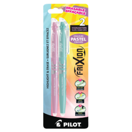 PILOT SWFL S6S Highlighters Pilot FriXion Light Erasable Highlighters Set with Pastel colors 6 highlighters Pack