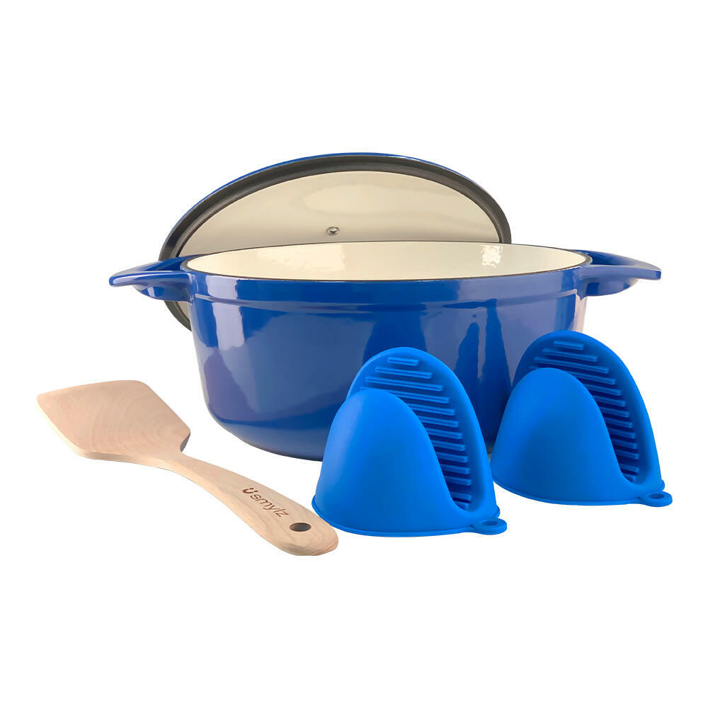 5 Quart Enameled Cast Iron Dutch Oven $24.99
