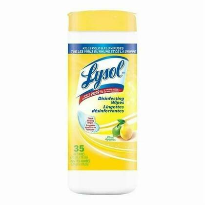 LYSOL,Wipes Spring Water Fall,35 un