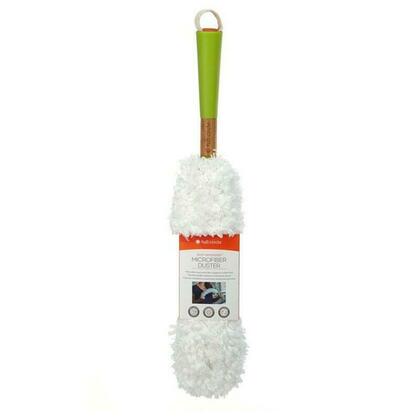 Dust Whisperer™ Microfiber Duster Washable Microfiber Duster White - Full Circle