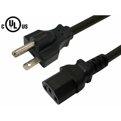 NEMA 6-20P to IEC C13 Power Cable - SJT Jacket