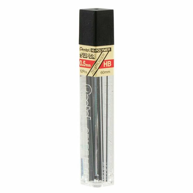 Pentel n 756 C27 HB Mechanical Pencil Lead Pentel Super Hi Polymer HB Lead Refill