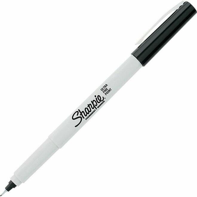 Sharpie n 840 37121 Markers Sharpie Ultra Fine Point Permanent Marker Black