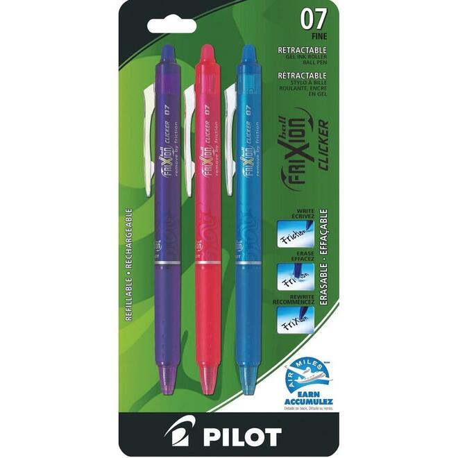 PILOT n 285 FRT7AST3 Ballpoint Pens Gel Pens Pilot FriXion Clicker Retractable Erasable Rolling Ballpoint Pen