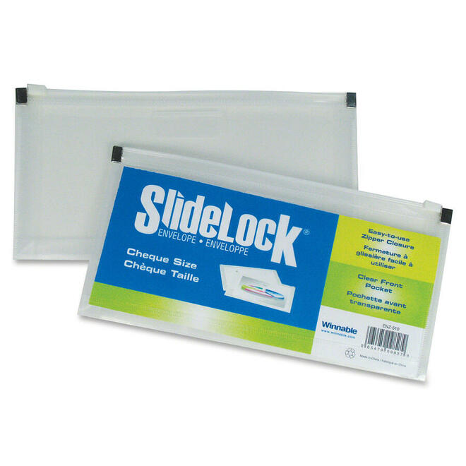 Winnable n 965 ENZ 15CR Envelopes accessoires Winnable SlideLock Zippered Envelope 10 x 15 5 x 10 10 x 13